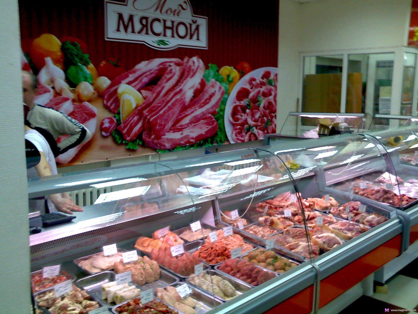 Коптевский рынок мясной отдел